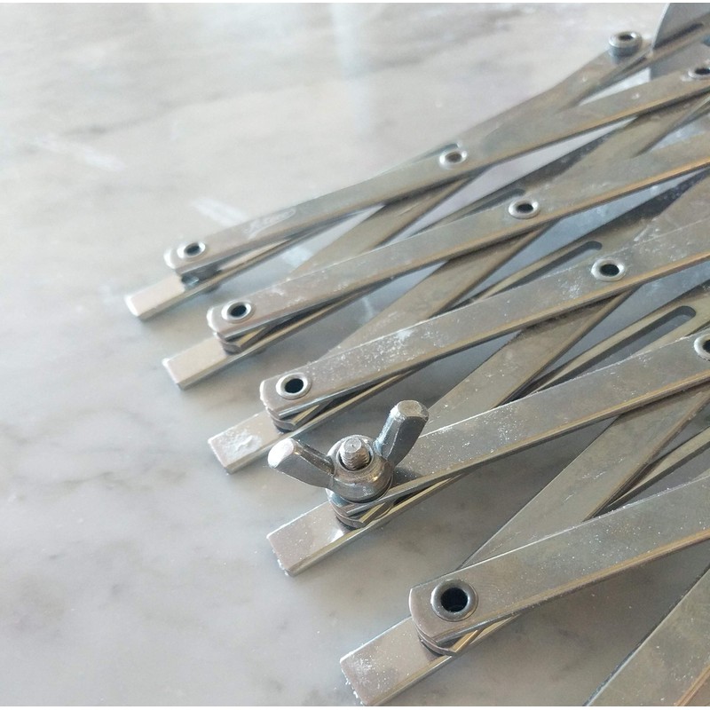 Ateco 6 Wheel Stainless Steel Cutter, 4 Inch Wheels