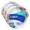 Dixie Paper Plates, Large 10 Inch | 2X Stronger |