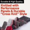 Pure Athlete High Performance Wool Ski Socks - Thermal Warm