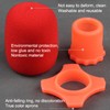 OriGlam Shakeproof Anti-Rolling Wireless Handheld Microphone Mic Protection Silicone Ring
