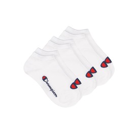 Champion Unisex Casual Socks (Pack of 3), White