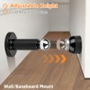 Tope de puerta magnético, tope magnético ajustable para puerta, resistente,