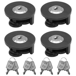 Namvo 4 Piece Socket Cover, Socket Lock with Key, Socket Child Lock, Socket Protection Cover for Indoor and Outdoor Use