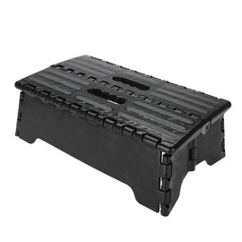 Cunyuer 5 Inch Folding Step Stool, Portable Step Stool for Elderly Adults Kids, Small Step Stools for Bathroom Car Travel, Holds 300 Lb