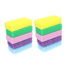 WOONEKY 10pcs Pumice Stone for Feet Care Callus Remover Foot Scrubber for Smooth Heels and Soft Skin Promotes Circulation