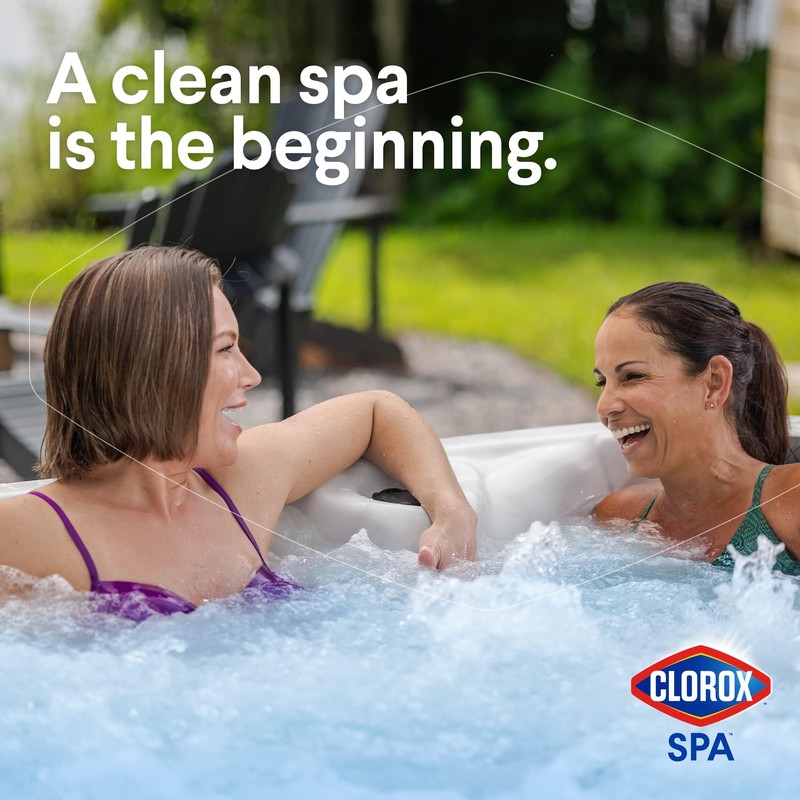 Clorox® Pool&Spa™ System Cleanse, Removes Build-Up from Spa and Hot
