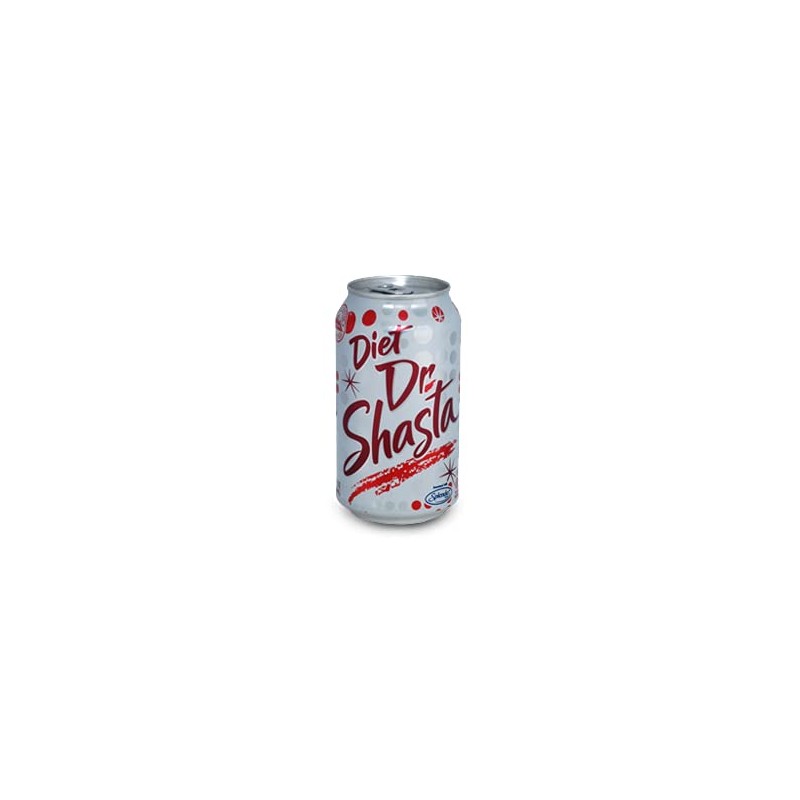 Shasta Diet Dr Shasta Soda, 12-Ounce Cans (Pack of 12)