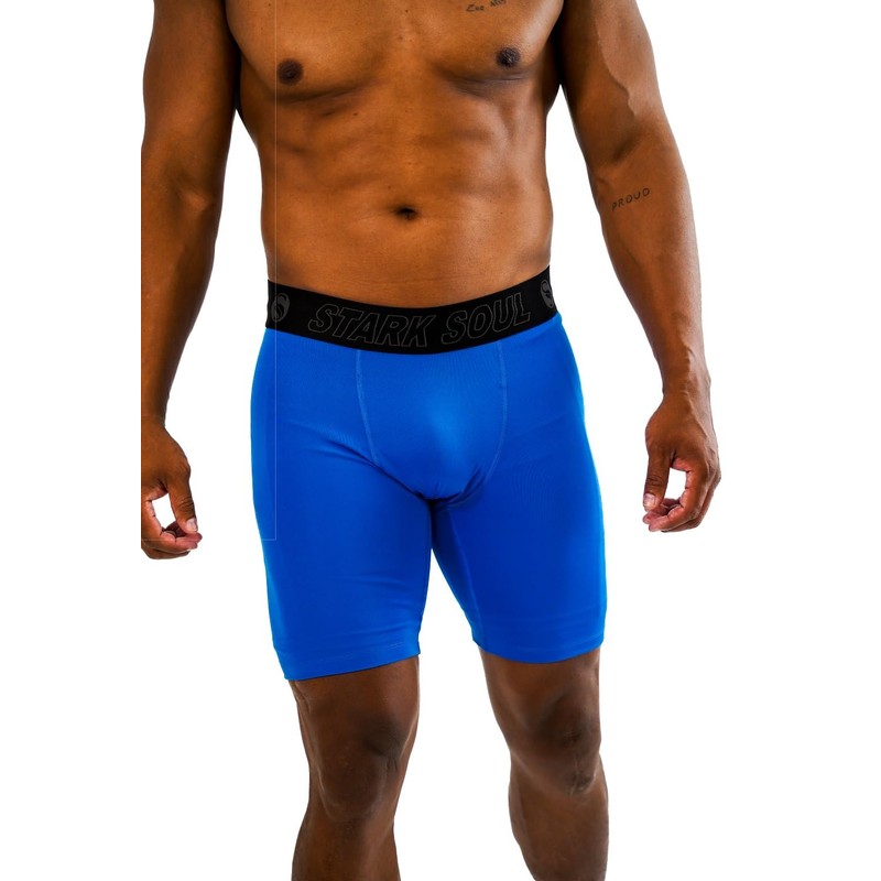STARK SOUL® Compression Shorts Men's Sports Shorts Various Colours Sizes
