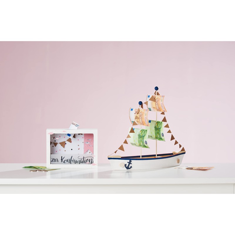 'VBS Large "Nautical Coastal Fog, Rohholz