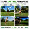 HRUIYL Golf Alignment Sticks Holder – Golf Swing Plane Trainer