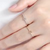 Tiny Heart Ring for Women Thin Stacking Dainty Gold Ring