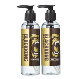 BLACKKONG Self Tanning Lotion, Set of 2, Easy to Apply and Tan, Wheat Skin, 6.1 fl oz (180 ml), Sunless Sexy, Wheat Color, Body ST Lotion for Beautiful Bronze Skin