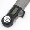 Malayas Digital Angle Finder Ruler 8 inch/200mm Digital Protractor with