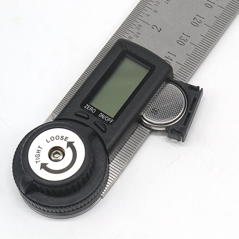 Malayas Digital Angle Finder Ruler 8 inch/200mm Digital Protractor with
