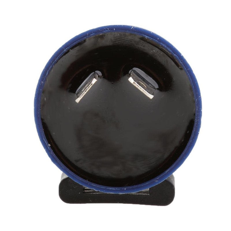 Dovewill ウインカーリレー　2ピン　6-12V　オートバイ　車用　 LED　ウインカーリレー　フラッシャー　ハイフラ防止 汎用　青