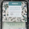 SONOMA Scented Wax Cubes Melt - Eucalyptus & Sage Mint  w/ bergamot - New