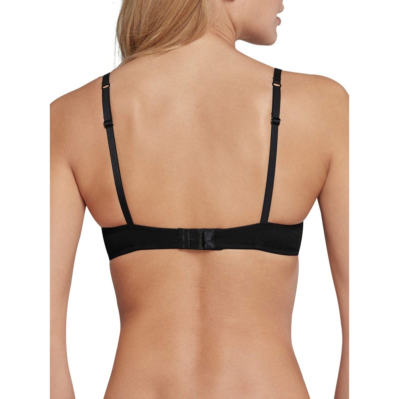 Schiesser Women's Underwired Cup Bra (Bügel-bh mit Schale) - Black