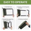 FAMJOALE Foldable Camping Stool, Portable Collapsible Chair with Carry Bag,