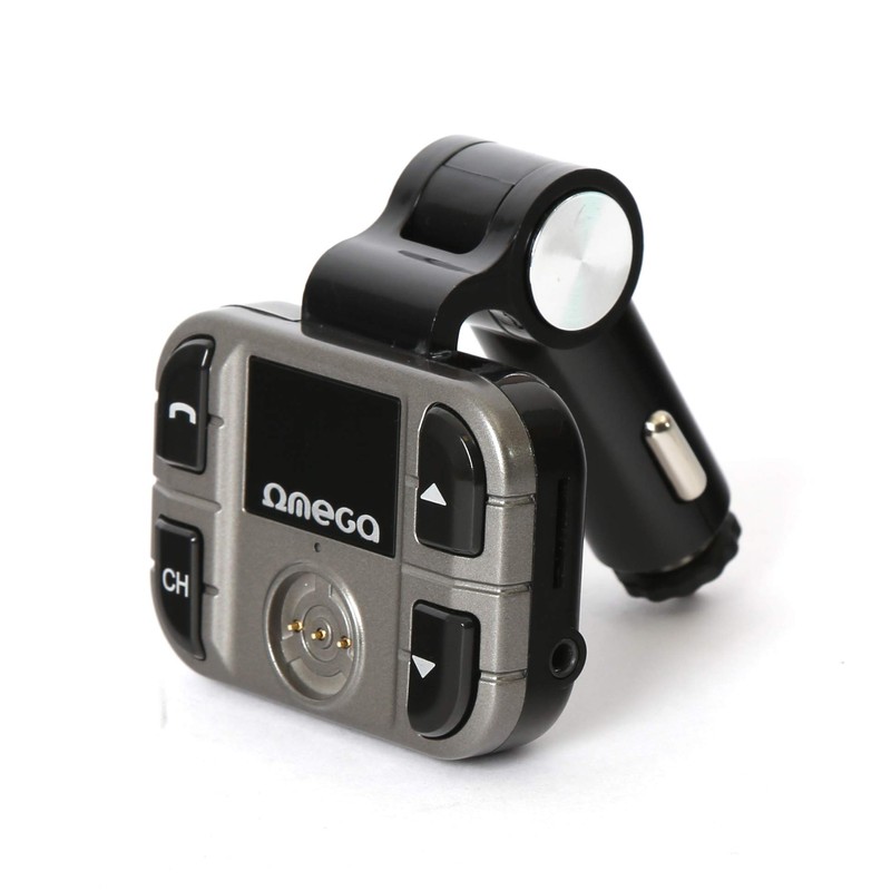Omega Transmisor FM Coche Bluetooth LCD M/L USB