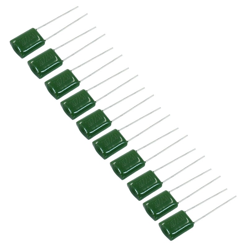 Piutouyar 10 Pack 223J 630V 0.022UF Guitar Tone Capacitor Polypropylene