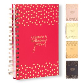 The Gratitude Journal for Women: Thankfulness Prompts & Daily Positive Affirmations, Guided Planner & Thoughtful Gift for Self-Love & Happiness Journaling, RaspBerry