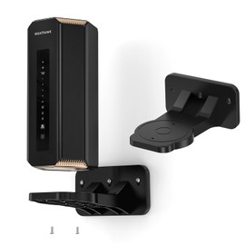 Nighthawk WiFi 7 Router Wall Mount Kit for Net Gear Nighthawk RS200, RS280S,RS300, RS500, RS600, RS700S and WiFi 7 Mesh Orbi 370,970,770,870, 360 Series -(Black, 1 Pack)