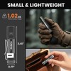 Yemao Emergency EDC Flashlight,Rechargeable 1500LM Mini Light - 6 Modes