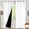 BGment Thermal Insulated 100% Blackout Curtains for Bedroom with Black