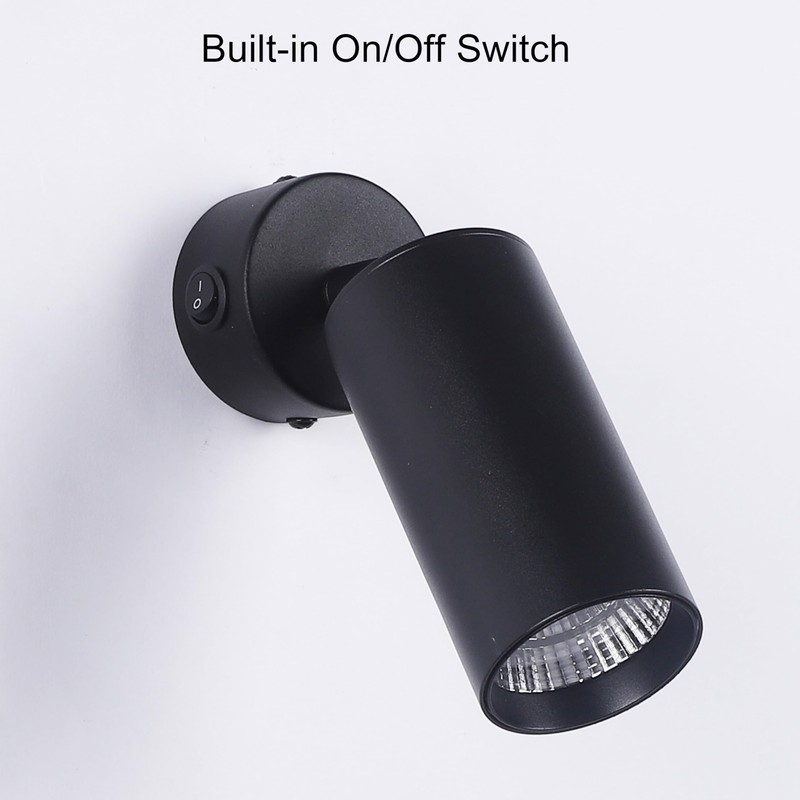 Maichis 2Pack LED RV Wall Sconce with Switch, 12Volts RV
