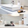 Gurygo 6" Bathroom Trays, Ceramic Vanity Trays for Bathroom, Small