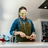 Bojueshaw Green Onion Goggles,Anti-splash Tearless Glasses,Windproof Dustproof Eyes Protector for