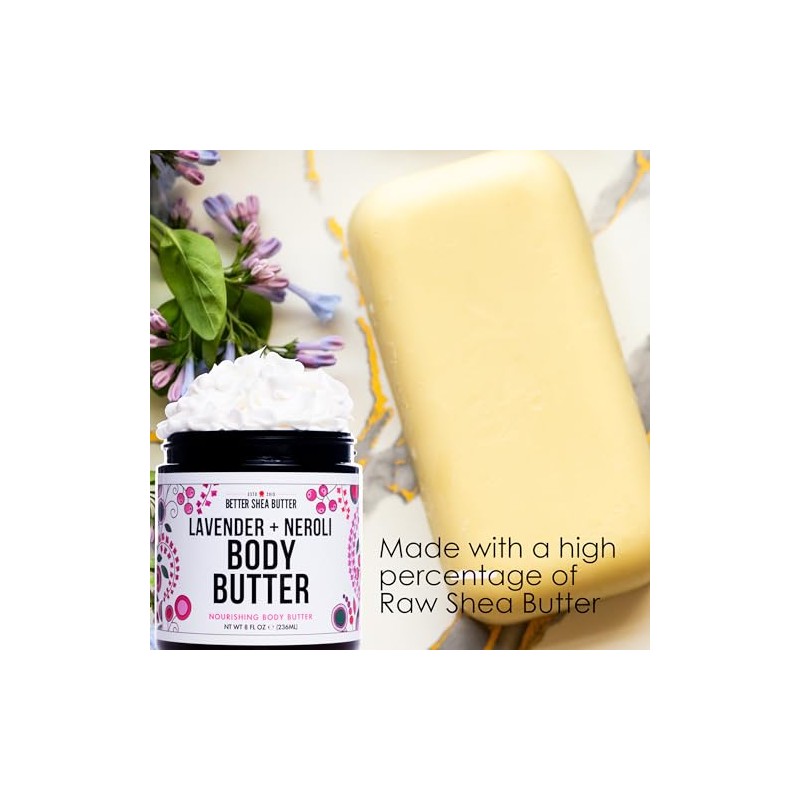 Lavender Rose Neroli Body Butter by Better Shea Butter -