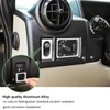 PIUGILH Console Dashboard Switch Button Trim Cover Kit Compatible with