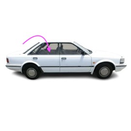 BAG Fit 1985-1988 Nissan Maxima 4D Sedan Passenger Side Rear Right Door Window Glass