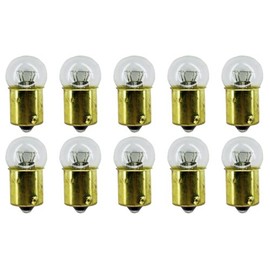 CEC Industries #1155 Bulbs, 13.5 V, 7.965 W, BA15s Base, G-6 shape (Box of 10)