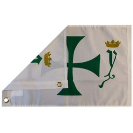 Trade Winds Christopher Columbus Premium 100D Woven Poly Nylon 12x18 12"x18" Flag Grommets Premium Fade Resistant