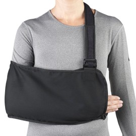 OTC Left Or Right Arm LightweightShoulder Immobilizer, Black