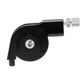 Bike Brake Adapter, Aluminum Alloy V Brake Stroke Converter Adjuster V Brake Caliper Regulator for Road Bicycle Brake (Black)