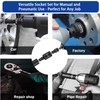 TONYNOL 11pcs Impact Adapter and Reducer Set and Universal Joint