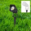 Aluminum 6 Pack Ground Stakes, 6 Inches Metal Threaded Spike