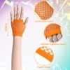SATINIOR Elastic Neon Leg Warmers and Fishnet Gloves Set 80s