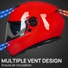 ILM Adult Motorcycle Modular Full Face Helmet Flip up Dual