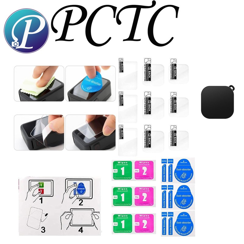 PCTC 10 PCS Hero 13 Screen Protector Fit for GoPro