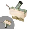 RmKbe 2pcs Weeding Wire Brush Tools Joint Cleaning Steel Brush
