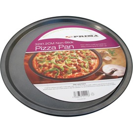 PRIMA Non-Stick 32x1.2cm, Carbon, Black, 1 x Pizza pan
