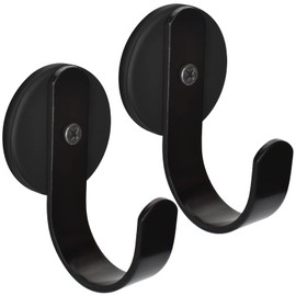 AccEncyc 2 Pack Magnetic Wreath Hanger, Wreath Holder for Front Doors Wreath Hanger Hook for Christmas Wreaths Party Holiday Decor to Metal Door Refrigerator