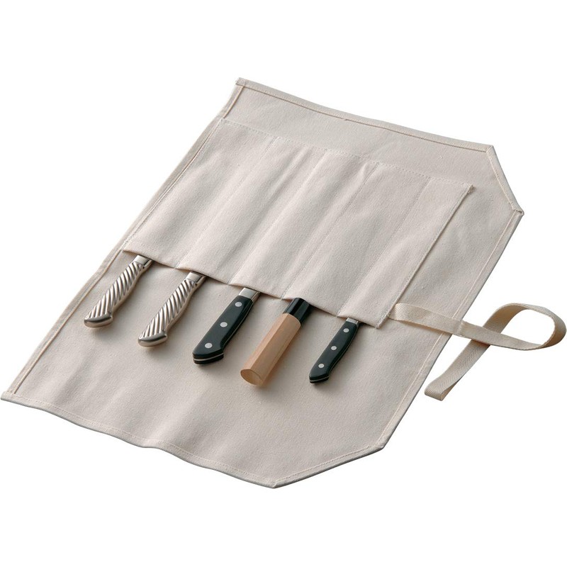 Japanese Tojiro Canvas Knife Pocket F-359 Carry Case For Chef's