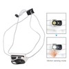 LED Headlamp IPX5 Waterproof Motion Sensor USB Charging Adjustable Mini