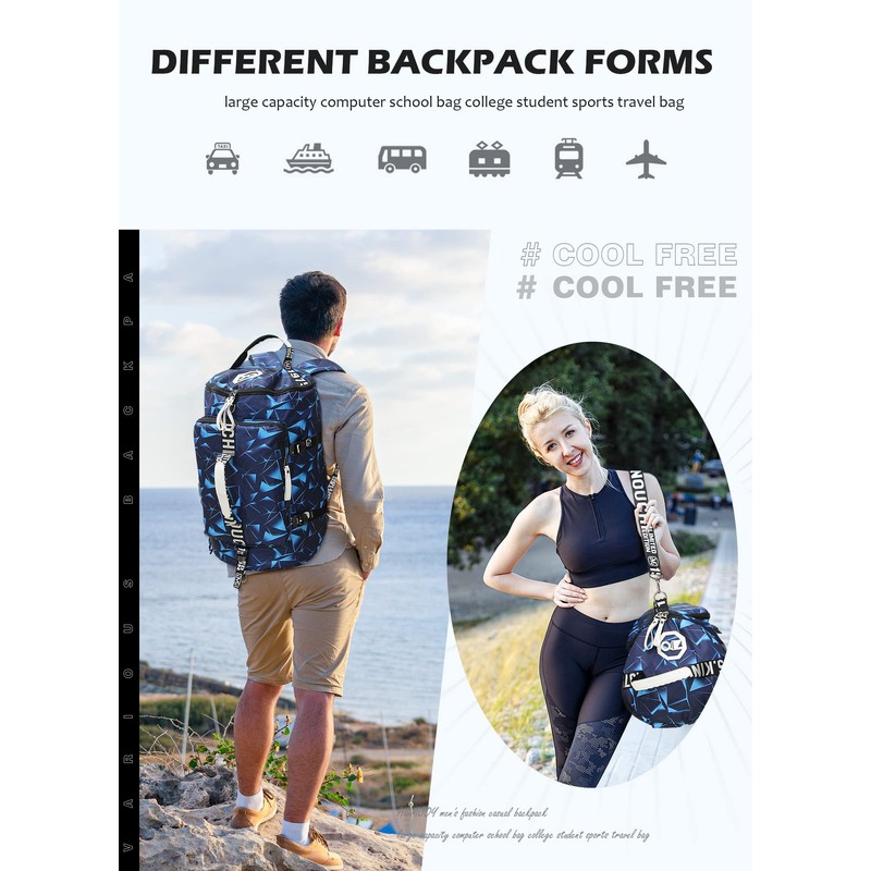 Megior Unisex Adult Sport, Blue, 40L