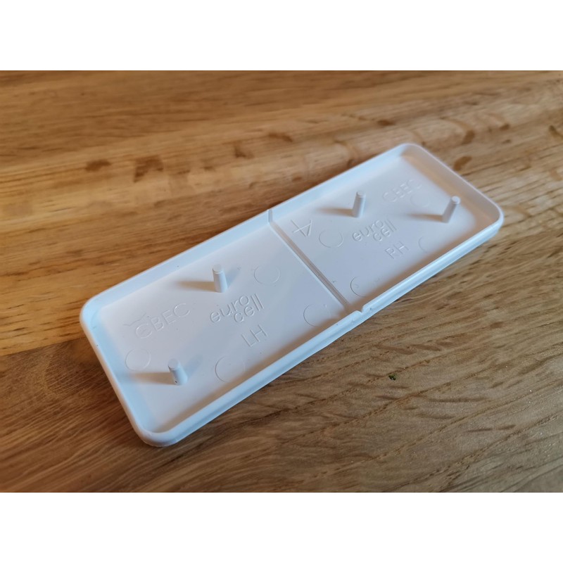 White UPVC Window Board/Cill Short End Cap Pair (Pair of